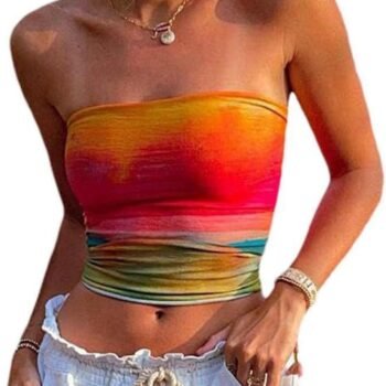 Women  Tube Top Sexy Cami Tops Going Out Summer Outfits