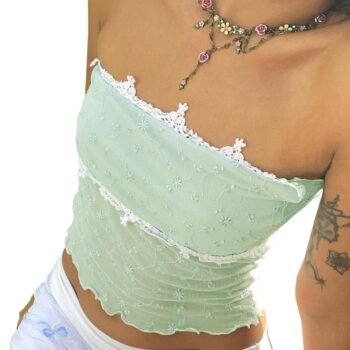 Women  Tube Top Sexy Cami Tops Going Out Summer Outfits